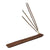 Dark Wood Incense Sticks with Wooden Holder (40 x 10”)