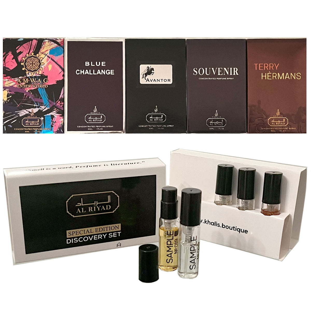 ALRIYAD EDP Discovery Set (Men&#39;s 5 Vials)